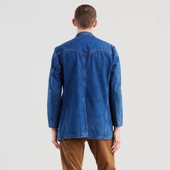 Levi's Vintage 1970s style Clothing DENIM BLAZER - size L - Picture 2 of 14